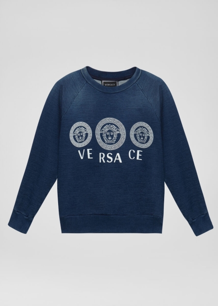 Versace Medusa Logo Sweatshirt Pojke - 406385PMY